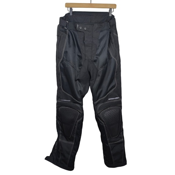 Sedici Alexi Motorcycle Riding Pants Mens Large Black Protective Armor Touring - Picture 1 of 10
